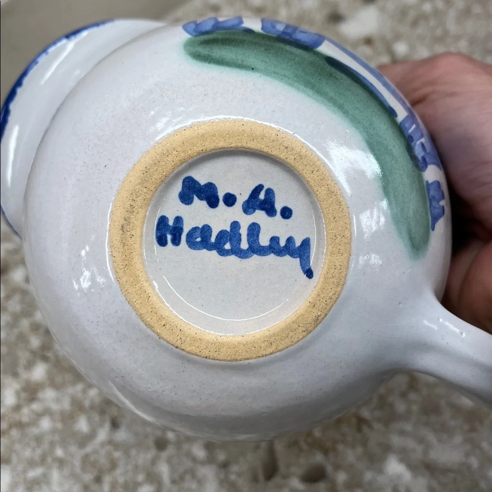 M A Hadley Salad Dessert Plate paired with Pig Open Sauce Gravy Boat - Picture 4 of 12